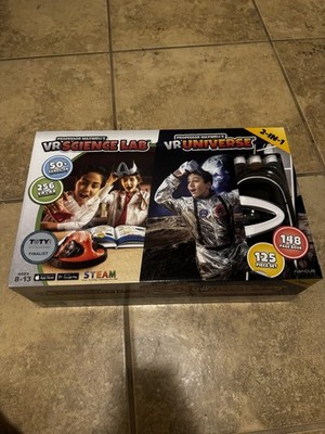 Abacus Brands Professor Maxwell VR Science Lab + VR Universe 2-in-1 Ages 8-13