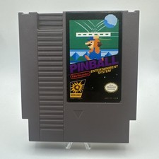 Pinball Nintendo NES Game Cartridge 1985 TESTED WORKING
