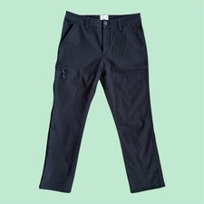 Weatherproof Vintage Men  s Canvas Bonded Fleece Lined Pants Relaxed Fit 32x30