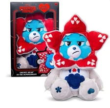 Netflix - Care Bears x Stranger Things Grumpy Bear As The Demogorgon, 12in Plush