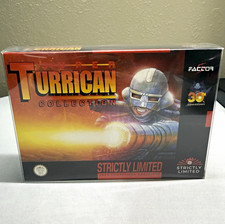 Strictly Limited Super Turrican Collection Special Edition CIB Manual PAL SNES