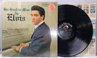 First pressing lp ELVIS PRESLEY His Hand in Mine 1960 RCA white top 3S/4S shrink