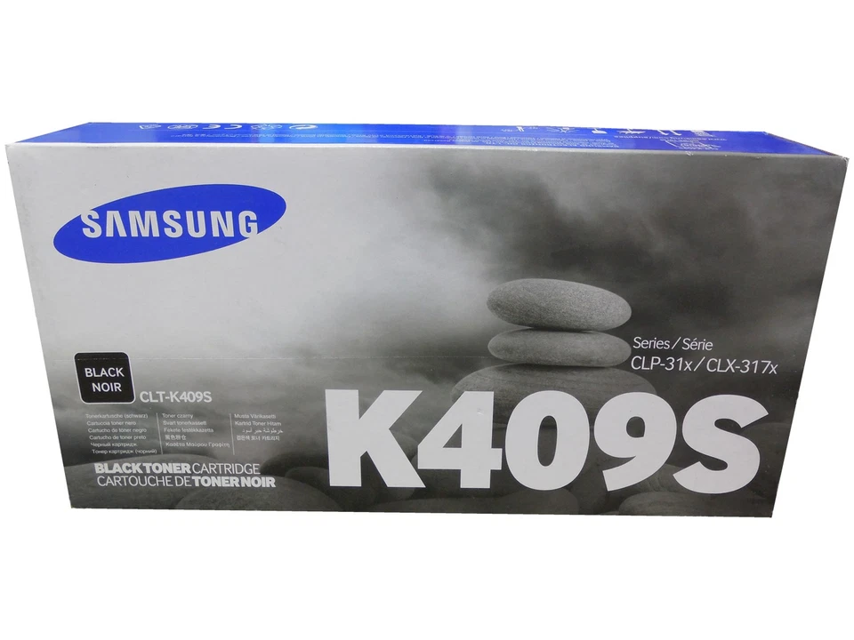 Samsung CLT-K409S CLTK409S Black Toner Cartridge Genuine OEM Original - Image 2 of 2