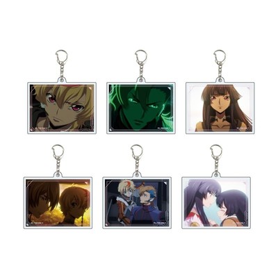 CODE GEASS Rozé of the Recapture 02 [Scene] Acrylic Keychain BOX [all 6 sets]