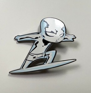 RARE Marvel SILVER SURFER 2019 SDCC Skottie Young Pin San Diego Comic Con Enamel