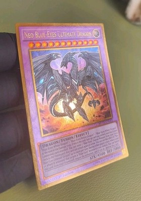 Neo Blue-Eyes Ultimate Dragon - MVP1-ENG01 - 1. Auflage - Gold Rare NM
