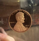 Photo of a 2024-S Lincoln Shield Cent Proof from an eBay listing that sold on Jul 18, 2026