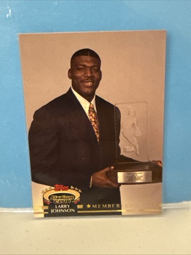 1992-93 Topps Stadium Club - Members Choice Larry Johnson #192