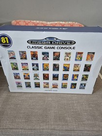 Atgames Sega Mega Drive Mini Classic Console Boxed 81 Games - Great Condition