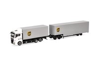 Herpa 318570 | Man Tgx Gm Wechselkoffer-Lkw Mit Jumbokofferauflieger | Ups