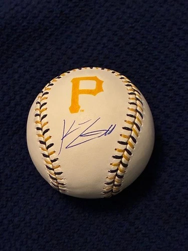 KONNOR GRIFFIN AUTOGRAPHED SIGNED RAWLINGS OML BASEBALL OML MLB PIRATES STITCH