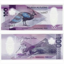 PHILIPPINES 100 Piso 2024 Polymer Uncirculated