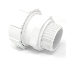 Sight Glass Compression Fitting, 2-3/8" Female Tube x 2" NPT Male, Buna Gaske...