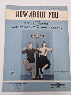 How About You Babes on Boradway Judy Garland Australian Variant
