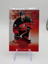 2021 Upper Deck Team Canada Juniors Exclusives /250 Jack Matier #93