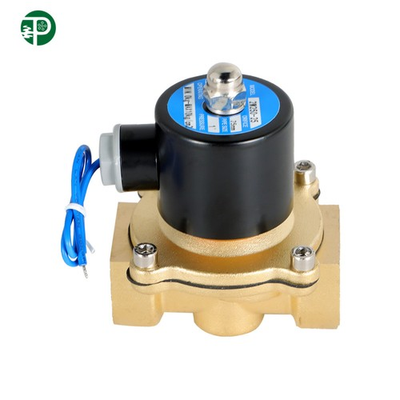 #ad 1In NPT 110V 120V Volt AC Electric Solenoid Valve Brass Water Air Gas NC $22.37