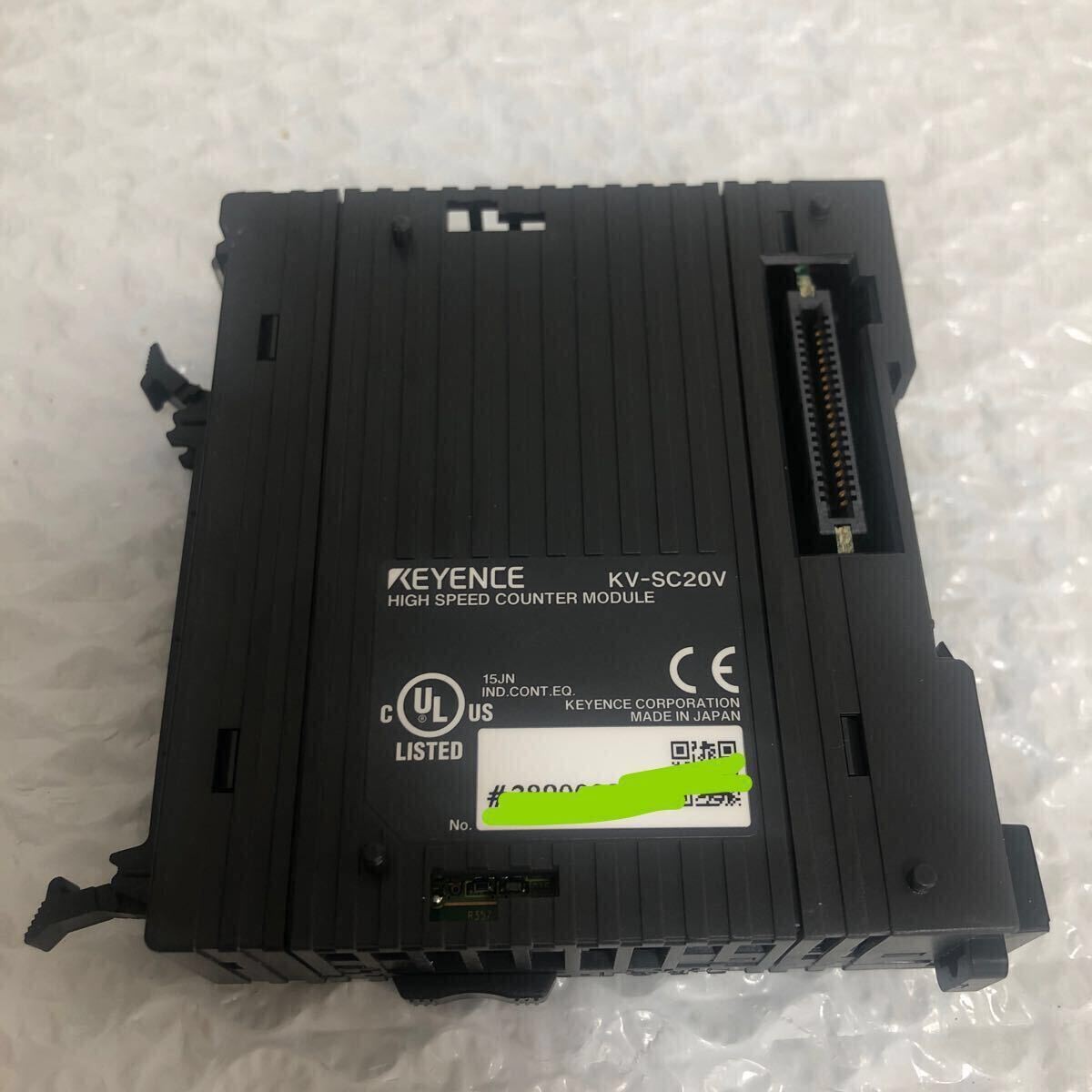 Used, good condition KEYENCE KV-SC20V, genuine product Used, good condition KEYENCE KV-SC20V, genuine product