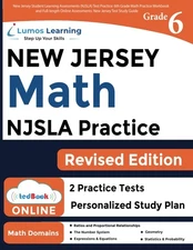 New Jersey Student Learning Assessments (NJSLA) Test Practice: 6th Grade Mat...