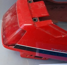 Kawasaki GPX750 Tail Piece  ( Red ) , Light Broken