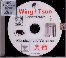 DVD  Schrittarbeit / Beinarbeit im weichem Wing / Tsun nach dem Dreht&uuml;rprinzip