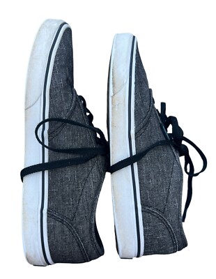 Vans Off The Wall Classic Low Top Canvas Skate Shoes Gray  display picture 1