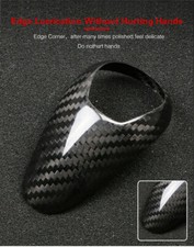 For BMW M3 F80 M4 F82 LHD, 1x Carbon Fiber Gear Shift Knob Cover Base, 1pc