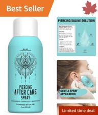 Powerful Piercing Aftercare Spray - 4oz 120ml - Cleanses, Soothes,  Heals