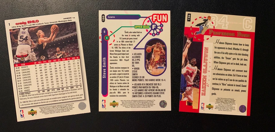 1995-96 Collector's Choice International FRENCH Singles - Sets, Players, PICK! - Image 2 of 2