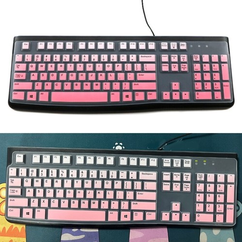 Tastatur Hülle für K120 MK120 Schnurgebunden Tastatur Silikon Tastatur Schutz - Bild 4 von 15
