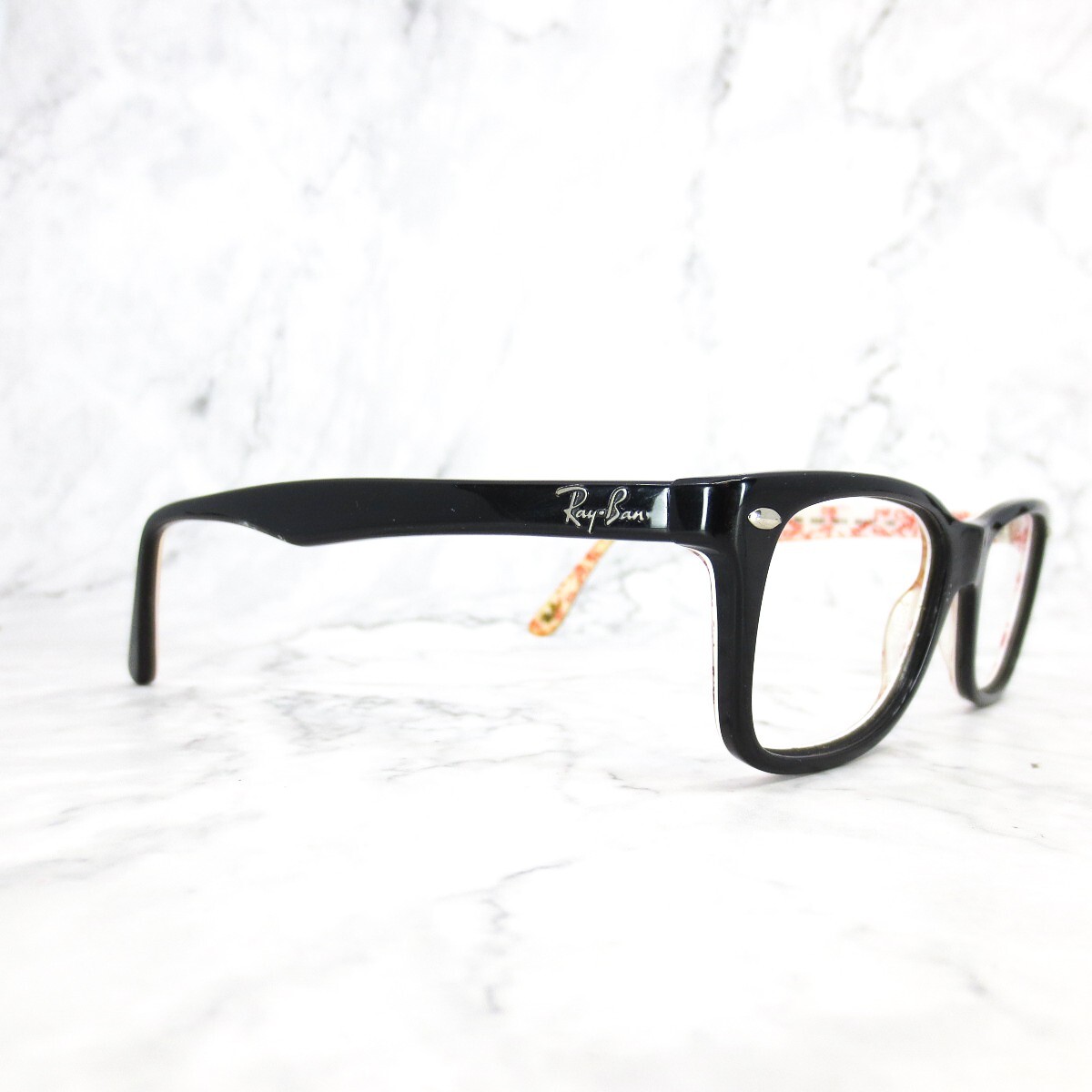 Ray-Ban RB5228 5014 Eyeglasses Black Full Rim Rectangular  display picture 3