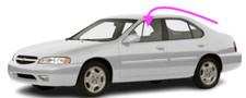Fits: 2000-2001 Nissan Altima 4D Sedan Driver Side Left Front Door Window Glass