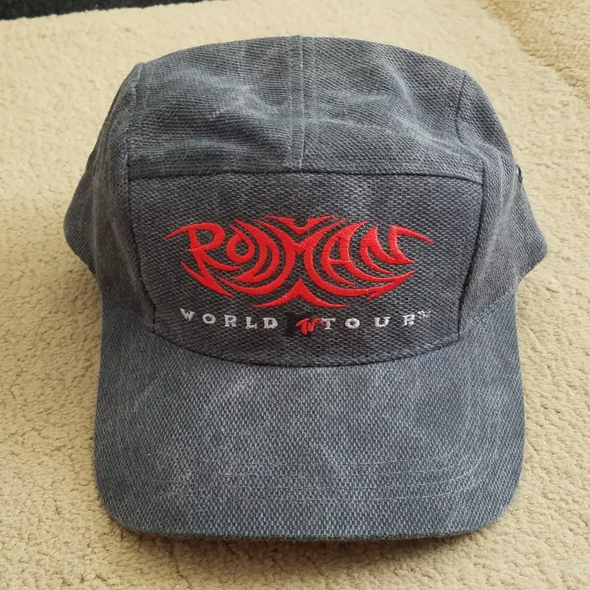 Vintage Dennis Rodman MTV World Tour snap back hat