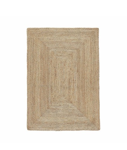 Rechteckiger Natur Jute Teppich 120x170cm - Bild 2 von 4