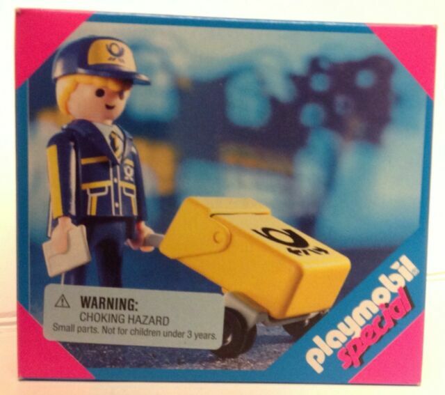 playmobil mail truck