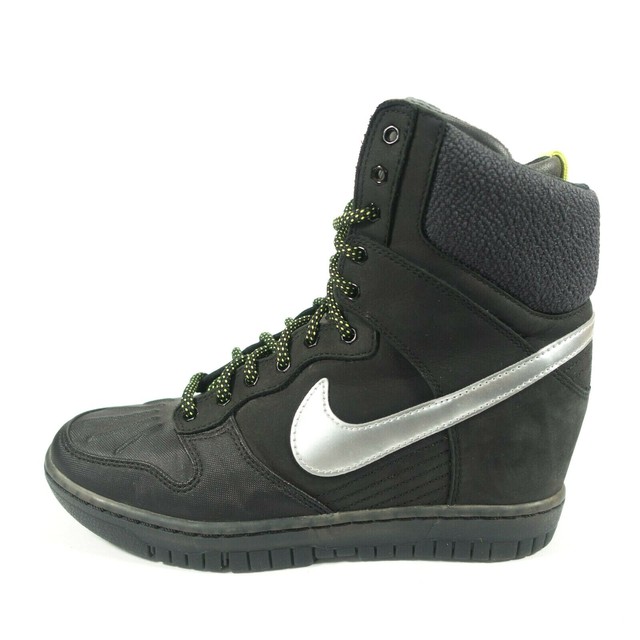 nike sky hi dunk black