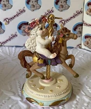DREAMSICLES BROWN CAROUSEL HORSE 20262
