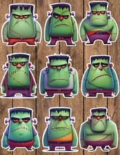 Stalky Frankenstein Die Cut Vinyl Stickers Scrapbooking Laptop WaterBottle