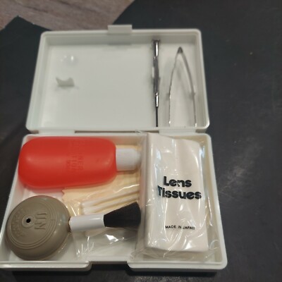 NEW Sensei DOC-CK Deluxe Optics Care & Cleaning Kit and Cap Keeper Plus for Lens