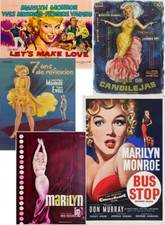 SEVEN YEAR ITCH lets make love chantrell Marilyn Monroe Movie Poster Film Plakat