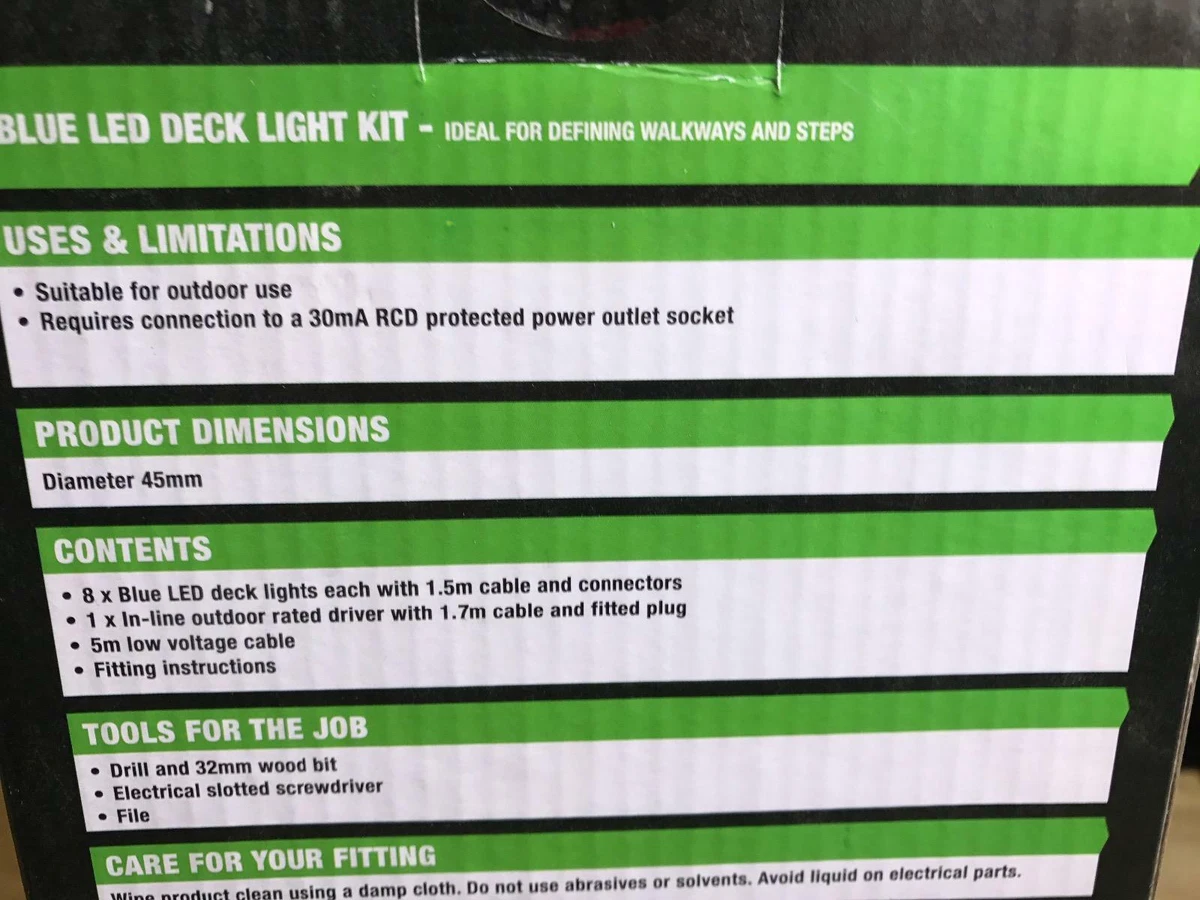 Solar decking lights wickes deals