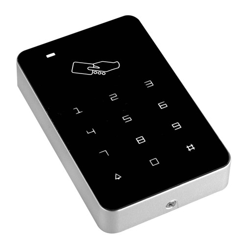 RFID 125KHz Access Reader Door Touch Keypad ID EM Keychain FOB Tag Card Swipe - Afbeelding 6 van 12
