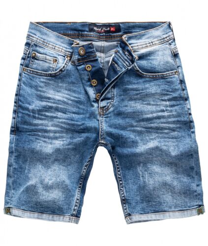 Rock Creek Herren Jeans Short Kurze Bermuda Shorts Hose Denim Stonewashed M50 - Bild 24 von 25