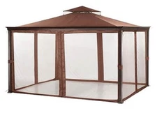 NEW Replacement Sunjoy Brown Mosquito Net Netting for Florence 10' x 12' Gazebo
