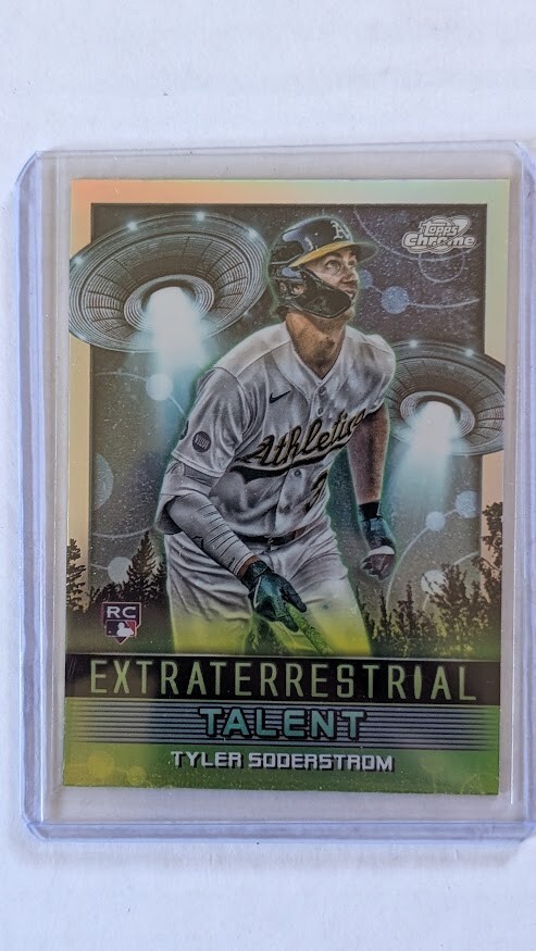 2024 Topps Chrome Cosmic Tyler Soderstrom Extraterrestrial Talent #ET-25