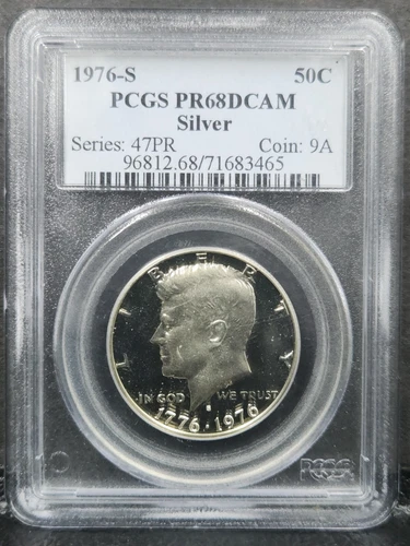 1976-S Kennedy Silver Proof Half Dollar PR 68 DCAM PCGS #861