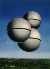 RENE MAGRITTE Art Poster or Rolled Canvas Print "THE VOICE OF SPACE"