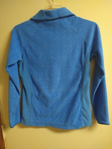 Columbia Size Medium Jacket Blue Fleece 1/4 Zipper Women's RN 69724 CA 05367 - Picture 5 of 12