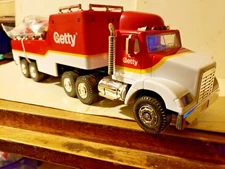 Amoco Race Car Carrier 1995 Truck Toy HGK Enterprises Limited Edition 