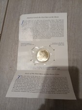 1989 MARSHALL ISLANDS Apollo 11 MEN on the MOON 20 YRS Old 5 Dollars Coin