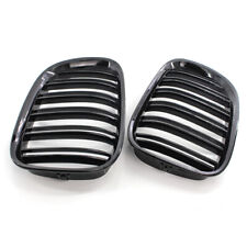 2x Kühlergrill Doppellinien Schwarz Glanz Nieren Für 08-15 BMW F01 F02 7er 2x Kühlergrill Doppellinien Schwarz Glanz Nieren Für 08-15 BMW F01 F02 7er